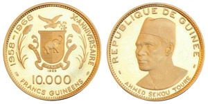 Guinea - (B) Republic 10.000 Francs ... 