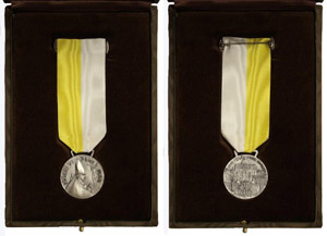 Vatikan Paul VI.Holy Jubilee silver Medal ... 