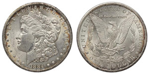 Vereinigte Staaten - Morgan Dollar 1884 CC ... 