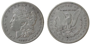 Vereinigte Staaten - Morgan Dollar 1890 CC ... 