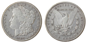 Vereinigte Staaten - Morgan Dollar 1903 S ... 