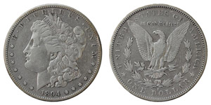 Vereinigte Staaten - Morgan Dollar 1894 S ... 