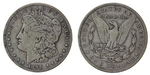 Vereinigte Staaten - Morgan Dollar 1896 S ... 