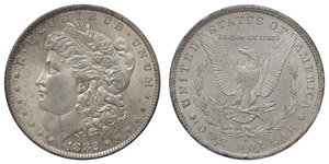 Vereinigte Staaten - Morgan Dollar 1882 O ... 