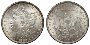 Vereinigte Staaten - Morgan Dollar 1882 ... 
