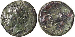 Sicily Syracuse Hieron II (275-215 BC) Litra ... 