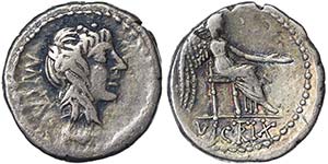 Republic M. Porcius Cato (89 BC) Quinarius ... 