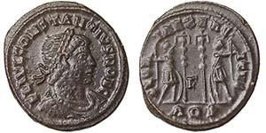 Empire Costanzo II (324-361 AD) Follis ... 