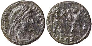 Empire Costanzo II (324-361 AD) Follis ... 