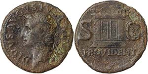 Empire Augustus (27 BC-14 AD) Dupondius ... 