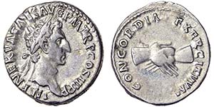 Empire Nerva (96-98 AD) Denarius Rome Ø 18 ... 