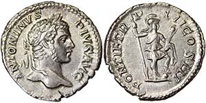 Empire Caracalla (198-217 AD) Denarius ... 