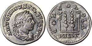 Empire Elagabalus (218-222) Denarius Rome Ø ... 
