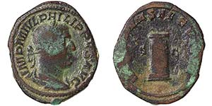 Empire Philip I (244-249 AD) Sestertius Ex ... 