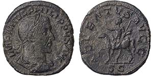 Empire Philip I (244-249 AD) Sestertius Rome ... 