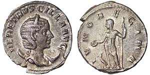Empire Herennia Etruscilla (249-251 AD) ... 