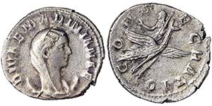 Empire Mariniana (253-256 AD) Antoninianus ... 