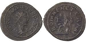 Empire Quieto (260-261 AD) Antoninianus ... 