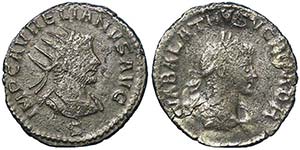 Empire Aurelianus and Vabalathus (271-272 ... 