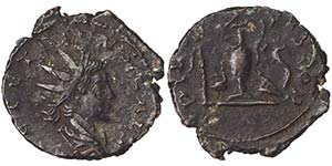 Empire Tétrico II (274 AD) Antoninianus ... 