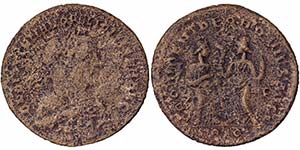 Empire Diocletianus (284-305 AD) Follis Rome ... 