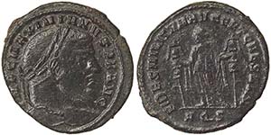 Empire Galerius Maximianus Augustus (305-311 ... 