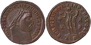 Empire Maximinus Daia II (305-313 AD) Follis ... 