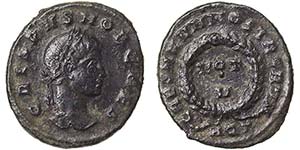 Empire Crispo (317-326 AD) Follis 320-321 AD ... 