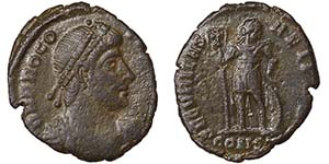 Empire Procopius in Thracia (365-366) Bronce ... 