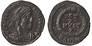Empire Valentinian II (375-392 AD) Small ... 