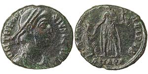 Empire Theodosius II (379-395 AD) Æ Issue ... 