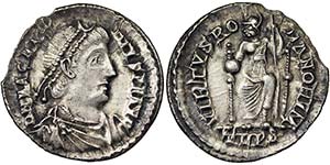 Empire Magnus Maximus (383-388 AD) Siliqua ... 
