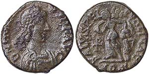 Empire Honorius (393-423 AD) Æ Issue ... 