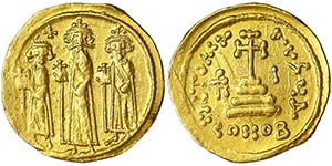 Turkey Constantinople Eraclio (610-641) ... 