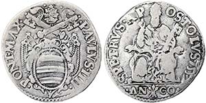 Italian States Ancona Paul IV (1555-1559) ... 