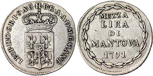 Italian States Mantua Leopold II (1790-1792) ... 