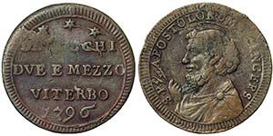 Italian States Viterbo Pius VI (1775-1799) ... 