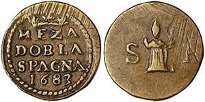 Italian States  Monetary weight 1683 (MEZA ... 