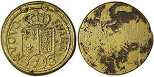 Italian States  Monetary weight 1793 (NUOVO ... 