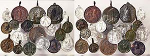 Italian States  Lot with 42 votive medal ... 