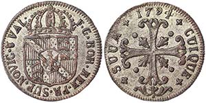 Switzerland Neuchatel  1/2 Batzen 1794 ... 