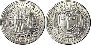 United States  1/2 Dollar (Rhode Island ... 
