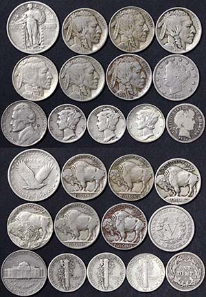 United States LOTS  Lot with 13 pieces: 6 x ... 
