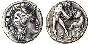 Lucania Heracleia Nomos n.d.(390-340 BC) ... 