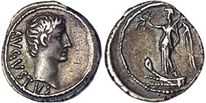 Empire Augustus (27 BC-14 AD) Quinarius ... 