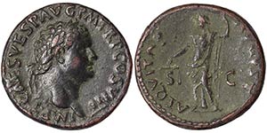 Empire Titus (79-81 AD) As Rome Laureate ... 