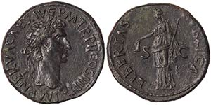 Empire Nerva (96-98 AD) As Rome Laureate ... 