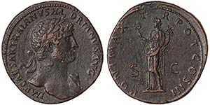 Empire Trajan (98-117 AD) Sestertius Rome ... 