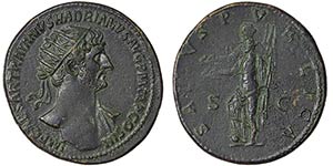 Empire Hadrianus (117-138 AD) Dupondius ... 