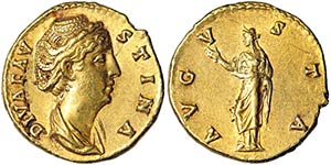 Empire Faustina Senior (138-141 AD) Aureus ... 